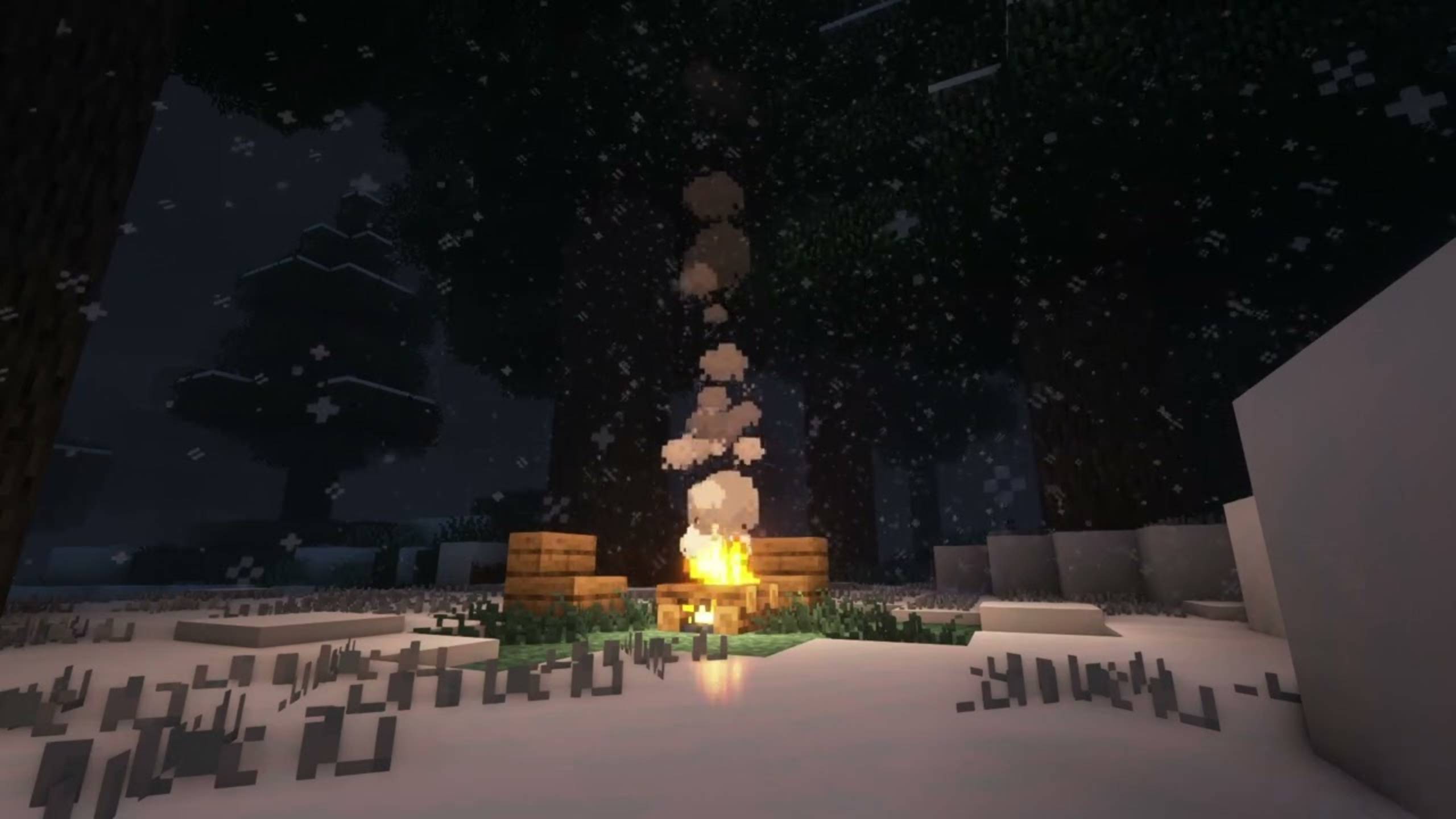 ❄️ Beautiful Winter ❄️ Minecraft Ambience w｜ C418 Music Box ｜ Minecraft Relax Music смотреть онлайн