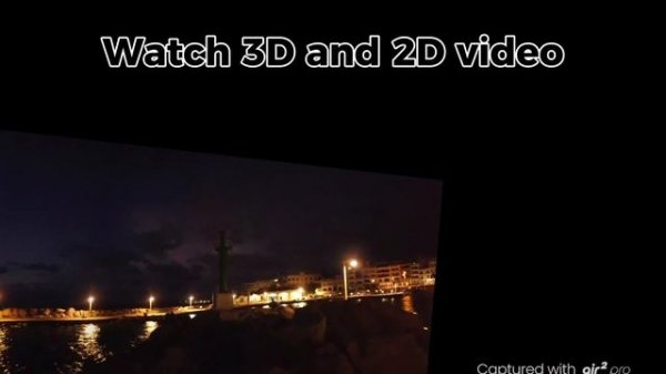 Xreal Air 2 Pro: watch 3D videos with Nebula for Android