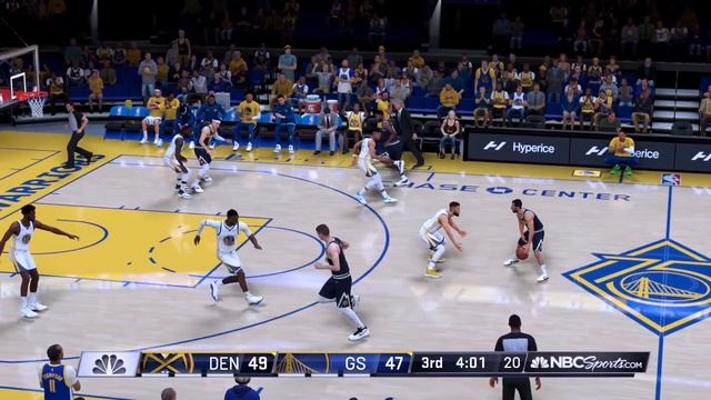 NBA 2K22 Ultra Modded Season | Nuggets vs Warriors | Full Game Highlights смотреть онлайн