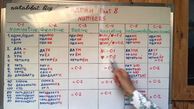 TORFL-B1: Russian cases. Part 8: NUMBERS смотреть онлайн