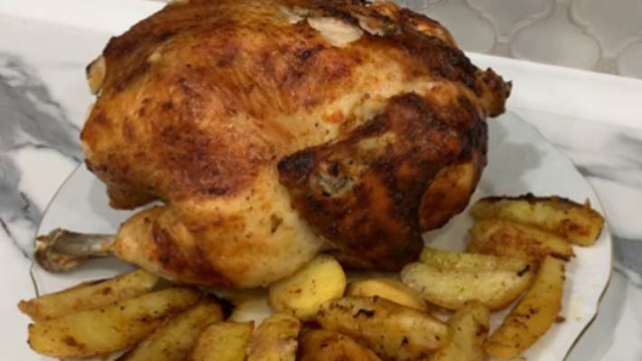 Курица горчично-медовая. Просто и очень вкусно!