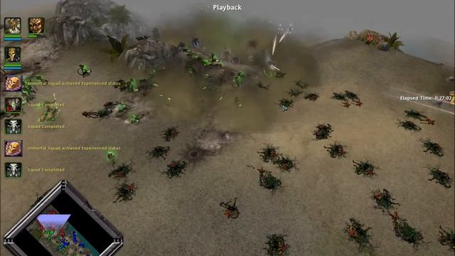 Dawn Of War Soulstorm: Titanium Wars Mod: Necron, Good Fight смотреть онлайн