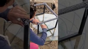 Плетение из ротанга для начинающих, закрытие угла каркаса узором
