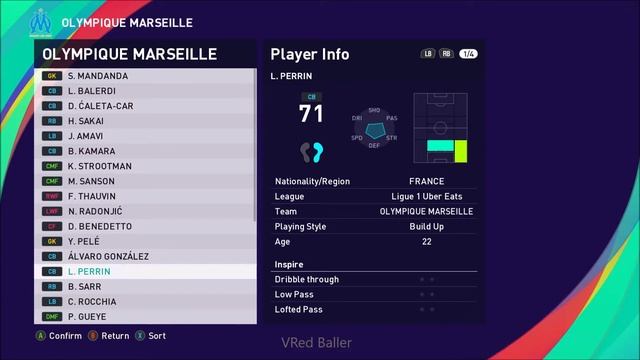 eFootball PES 2021 Marseille Faces, Stats & Overalls | Season Update смотреть онлайн