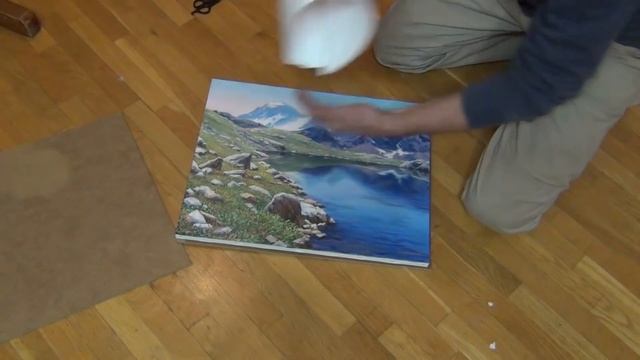 ПРАВИЛЬНАЯ упаковка картин для отправки. Художник Алик Олейник,