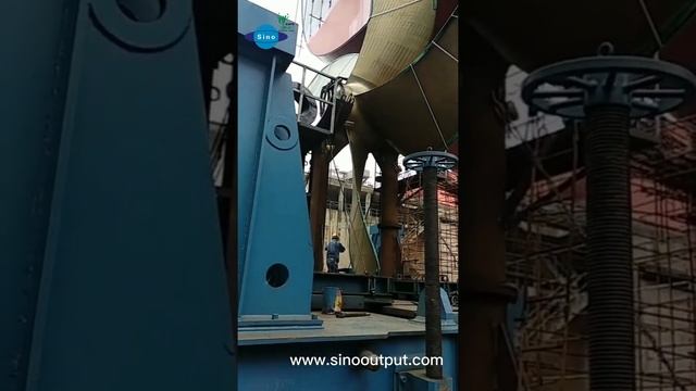 How the marine propeller to install on the boat -- Sinooutput смотреть онлайн