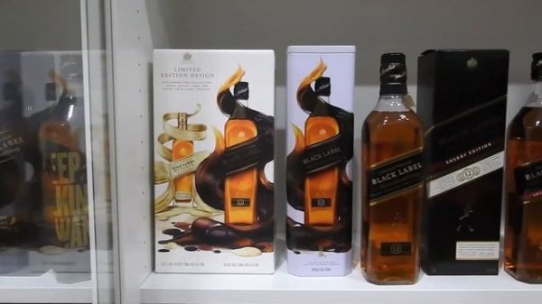 Johnnie Walker Black & Double Black Labels