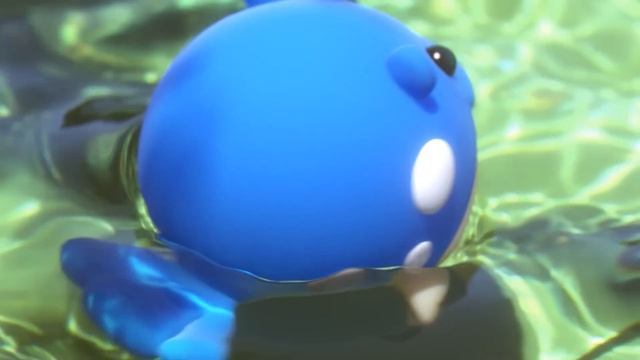 Spheal Spinning For 1 Hour With Pokemon Surf Music