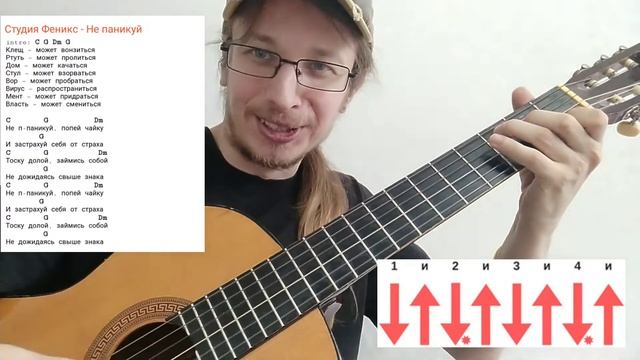 Уроки гитары. Не паникуй - Студия Феникс смотреть онлайн