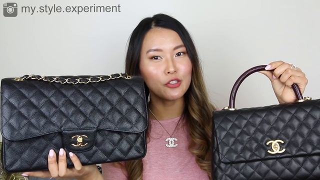 CHANEL COCO HANDLE REVIEW 2018 | What Fits In It, Comparison With Classic Flap/boy Bag, Mod Shots