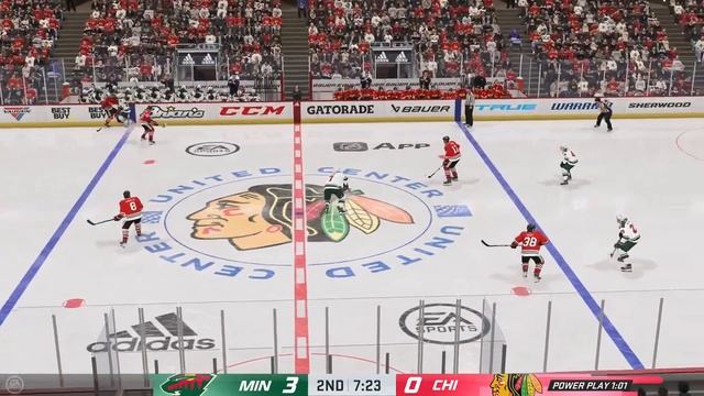 Minnesota Wild vs Chicago Blackhawks - NHL Today 2/2/2022 Full Game Highlights - NHL 22 Sim смотреть онлайн