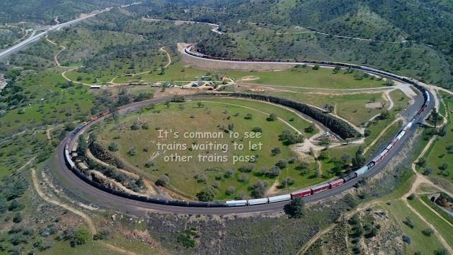 Tehachapi Loop In 4K