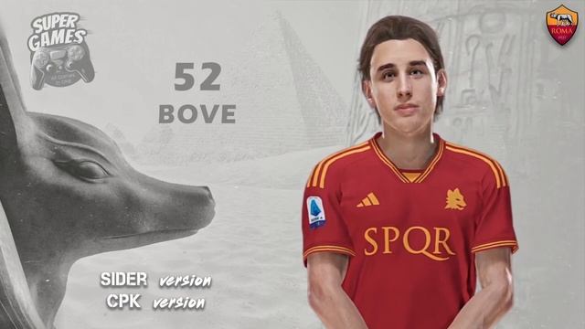 AS ROMA Facepack PES 2021 Full Team Season 23/24 ( SIDER ◆ CPK ) ⚽ أحدث أوجه لاعبى روما موسم 23/24 смотреть онлайн