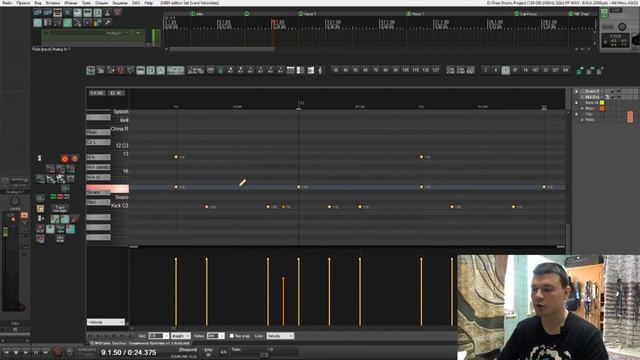 Как я пишу MIDI барабаны. (MT Power Drum Kit 2, Reaper) #2 смотреть онлайн