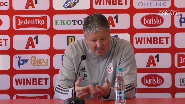 Пресконференцията на старши треньора Любослав Пенев преди гостуването в Разград за Купата смотреть онлайн