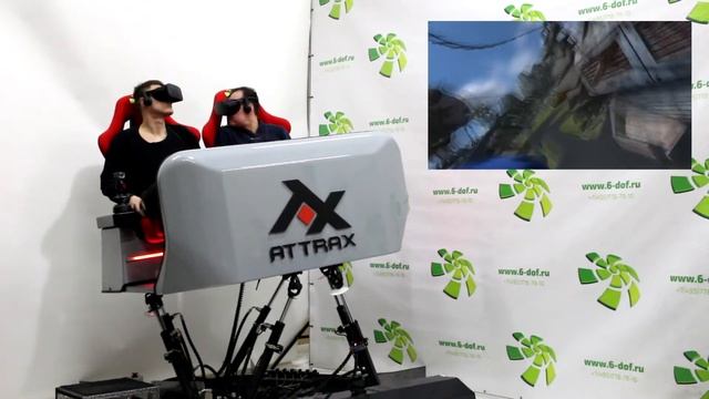 Аттракцион "AttraX". Рифт "Зомби-горки" смотреть онлайн