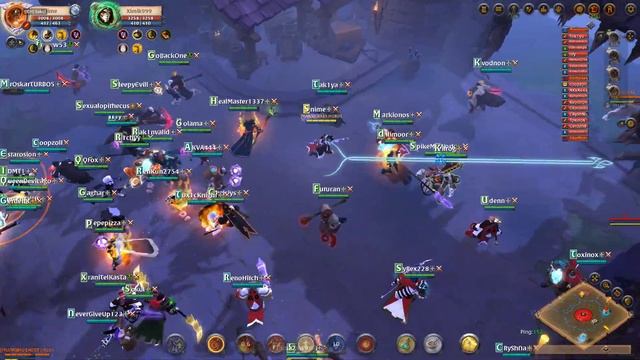 Crabs Horde vs B1g Daddy | Castle | Albion Online смотреть онлайн