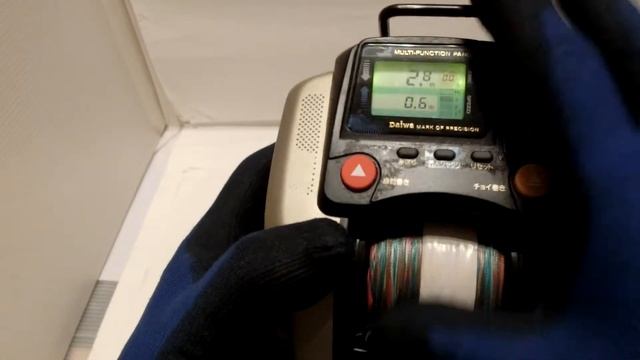 Daiwa Tanacom SS-35 Big-game Electric reel +Used PE line Good! смотреть онлайн