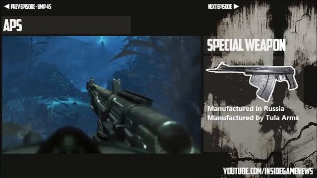 Call of Duty Ghosts: Weapon Review - "APS" (Special Weapon) [ep.#10] смотреть онлайн