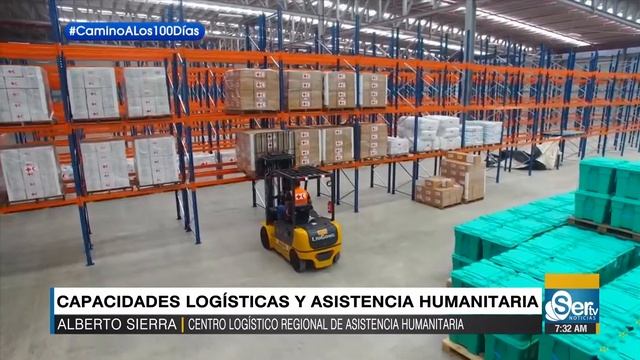 Proyecto de capacidades logística para asistencia humanitaria. смотреть онлайн