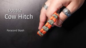 Браслет с плетением «Двойной пастуший узел» | Paracord Stash