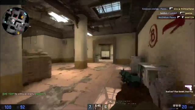 CSGO - Five Seven Fowl Play Gameplay смотреть онлайн