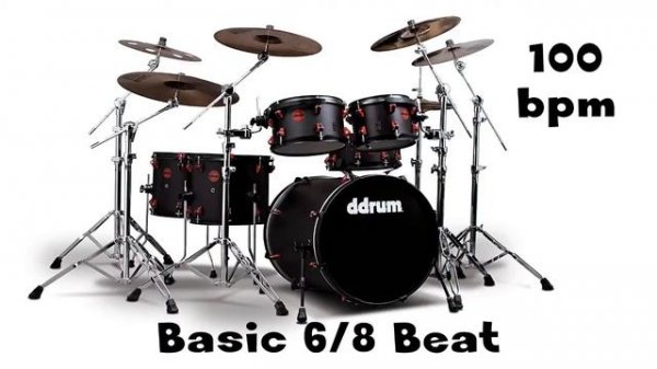 Free BASIC DRUM LOOP IN 6/8 100 bpm