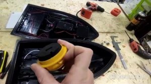 Установка эхолота Amazin