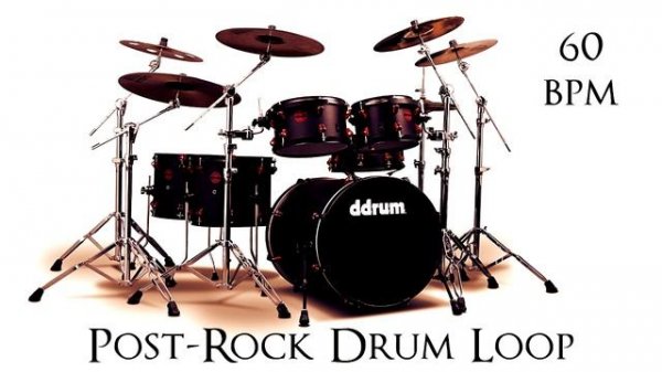 Free POST-ROCK DRUM LOOP 60 bpm