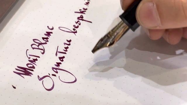 Montblanc Meisterstück 149 With Special Bespoke Signature Nib
