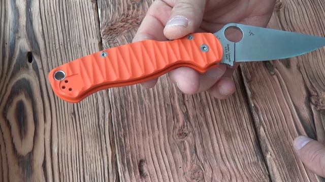 Spyderco Paramilitary 2. ENCO и ENCO-Z. Кастомные накладки. Custom Scales. смотреть онлайн