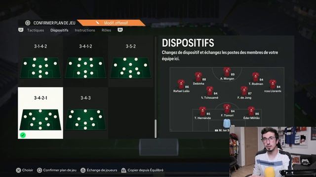 Les meilleures tactiques et instructions en 3-4-2-1 [FC 24] смотреть онлайн
