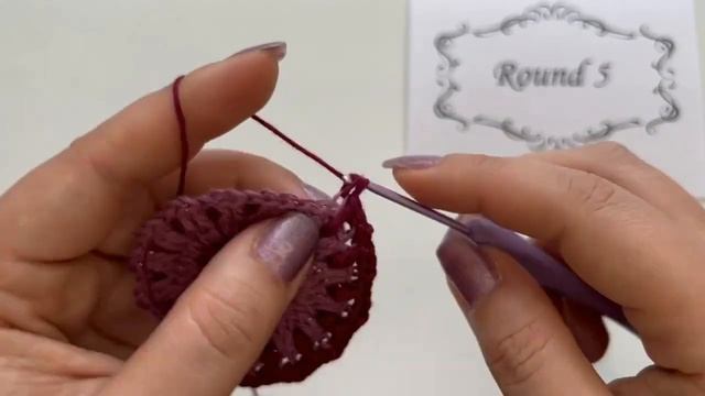 Expanding Universe Crochet Mandala video tutorial, part 1 смотреть онлайн
