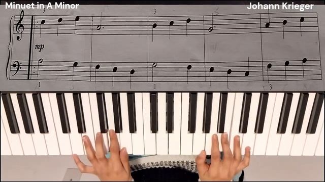 Minuet in A Minor Johann Krieger смотреть онлайн