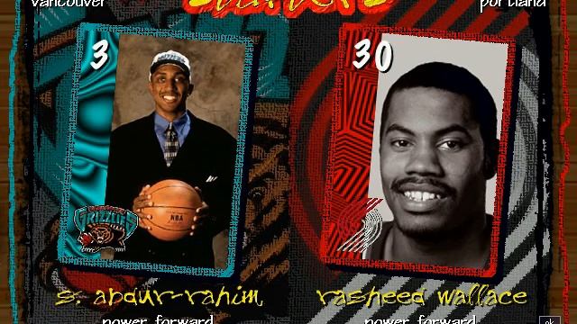 NBA Live 97 - Portland Trail Blazers - Match intro смотреть онлайн