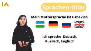 O'zim haqimda (Sich vorstellen) | 6-dars | Nemis tilini 0 dan o'rganish