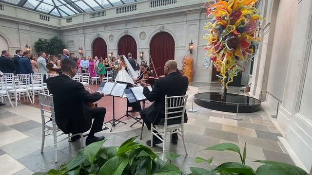 Traditional Bridal Chorus by Wagner ~ String Trio wedding ceremony, Columbus Musicians, LLC смотреть онлайн