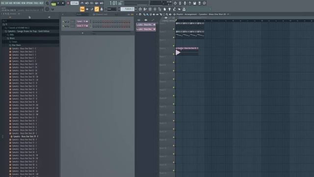 Создание трека в Fl Studio C использованием библиотек сэмплов от KSHMR, Vengeance, Cymatic