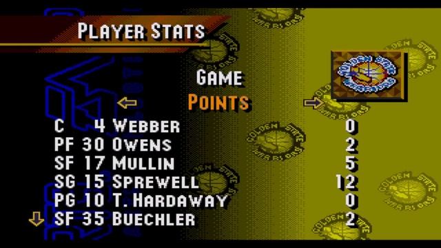 NBA Live 95 (Sega Genesis) - Seattle SuperSonics vs. Golden State Warriors - Exhibition Game смотреть онлайн