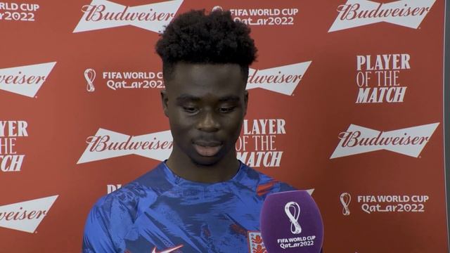 Bukayo Saka | Budweiser Player of the Match | Full Interview | 2022 FIFA World Cup Qatar смотреть онлайн