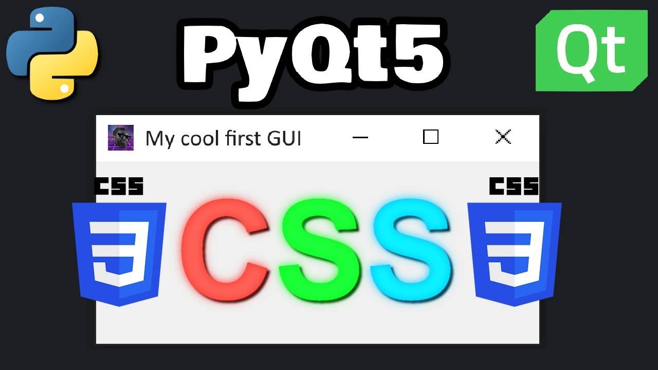Урок №9: Python PyQt5 добавить CSS смотреть онлайн