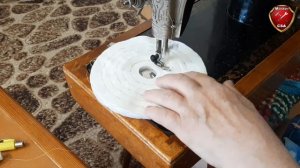 полировальный  круг своими руками / DIY polishing wheel