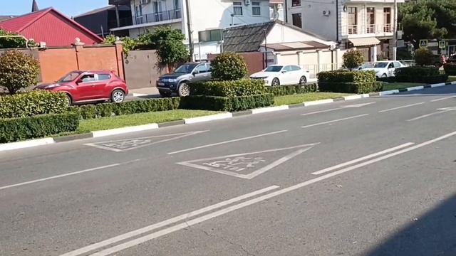 Прогулка в Геленджике по Луначарского на Набережную  ASMR #walkingtour