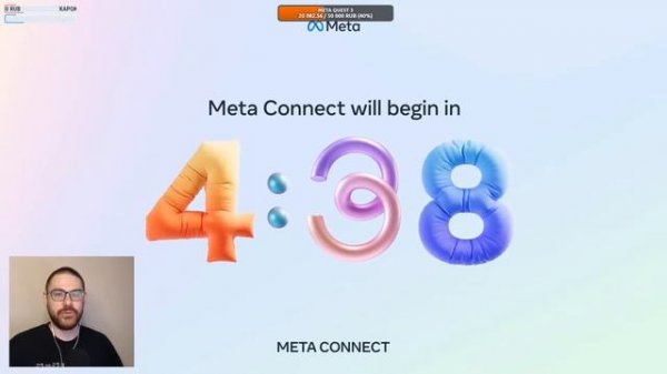 (ЧАСТЬ 1) СМОТРИМ META CONNECT | Презентация Quest 3
