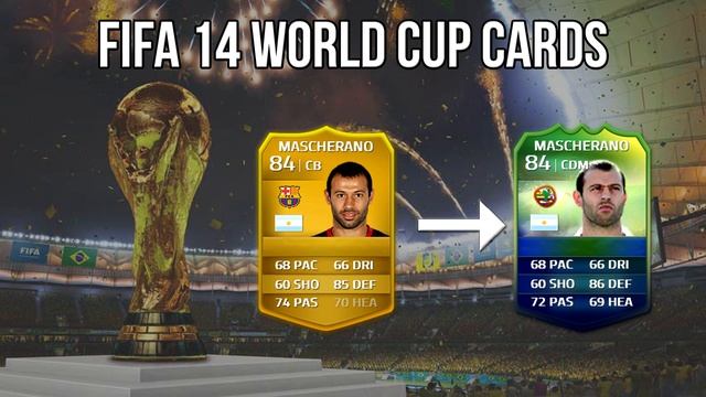 FIFA 14 Ultimate Team World Cup New Cards | #21-40 Player Upgrades & Downgrades смотреть онлайн