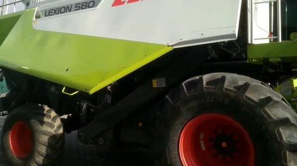 Claas Lexion 580. Потрачено Wasted