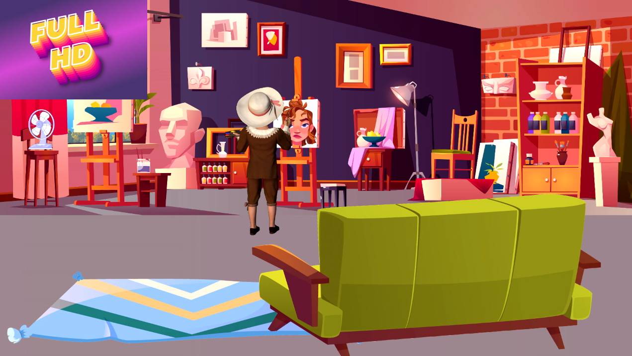 Анимированный фон 