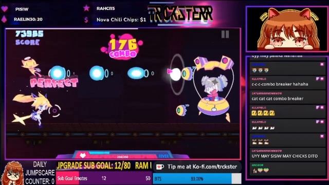 MUSE DASH: Nyan Cat (HARD) Full Combo - game clip [ENG/FIL] смотреть онлайн