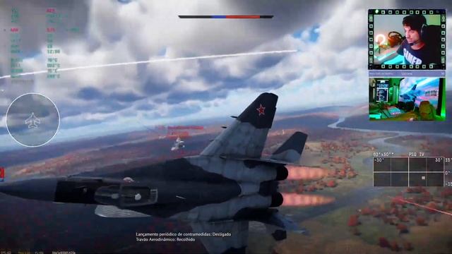 MIG-29 FULCRUM | WarThunder - 8 kils numa partida louca! смотреть онлайн