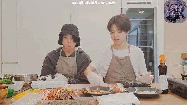 Трансляция Чонгука и Чимина